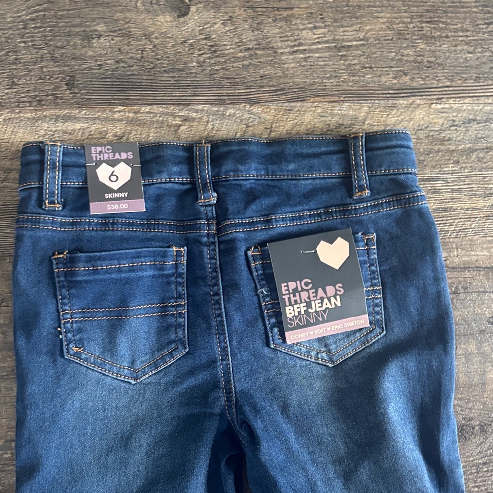Epic Threads Kids Blue Jeans - Picture 4 of 4